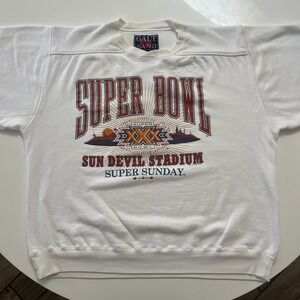 Vintage Super Bowl XXX Sun Devil Stadium Galt Sand Crewneck Mens size Large